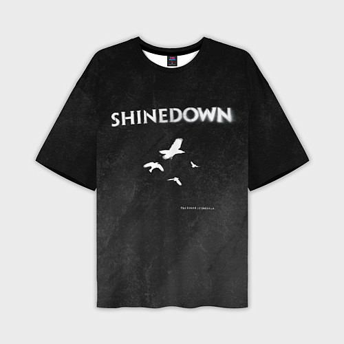 Мужская футболка оверсайз The Sound of Madness Shinedown / 3D-принт – фото 1