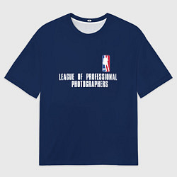 Мужская футболка оверсайз League of Professional Photographers 35mm