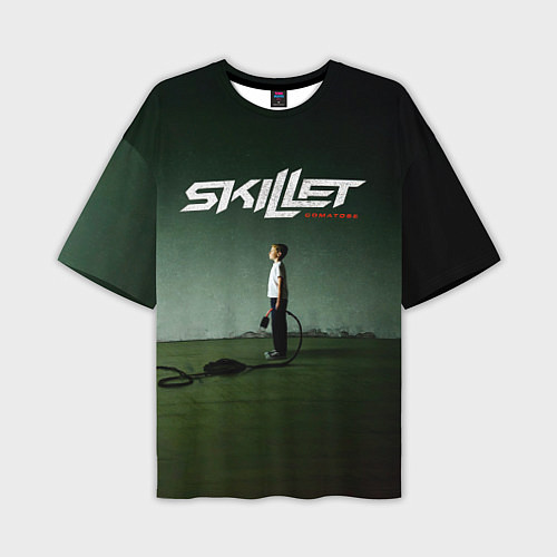 Мужская футболка оверсайз Comatose - Skillet / 3D-принт – фото 1