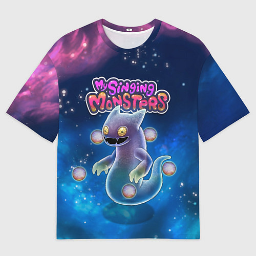 Мужская футболка оверсайз My Singings monsters ВУЖАС GHAZT / 3D-принт – фото 1