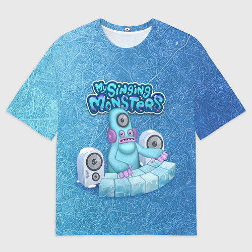 Мужская футболка оверсайз My singing monsters ДИДЖ Deedge / 3D-принт – фото 1
