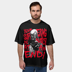 Футболка оверсайз мужская Очень странные дела Векна, цвет: 3D-принт — фото 2