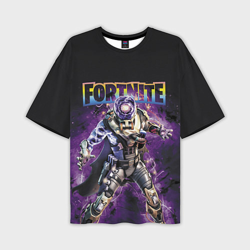 Мужская футболка оверсайз Fortnite Циклон Skin / 3D-принт – фото 1