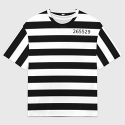 Мужская футболка оверсайз По статье