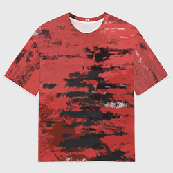 Мужская футболка оверсайз Взгляд во тьму