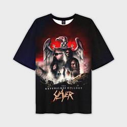 Мужская футболка оверсайз Slayer: The Repentless Killogy