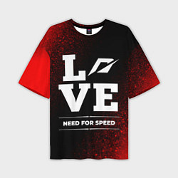Мужская футболка оверсайз Need for Speed Love Классика