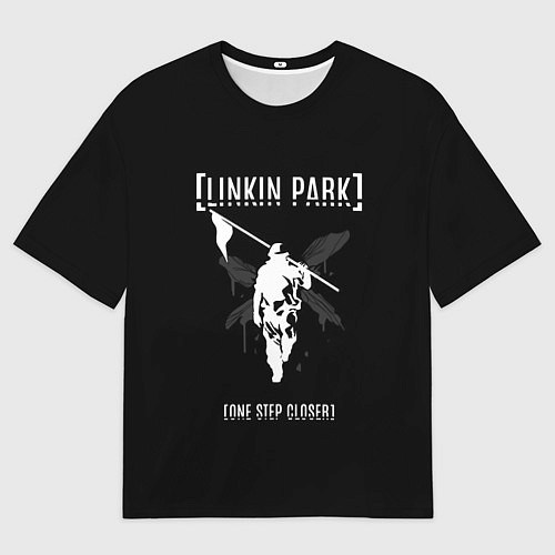 Мужская футболка оверсайз Linkin Park One step closer / 3D-принт – фото 1