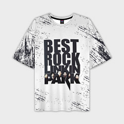 Футболка оверсайз мужская Linkin Park BEST ROCK, цвет: 3D-принт