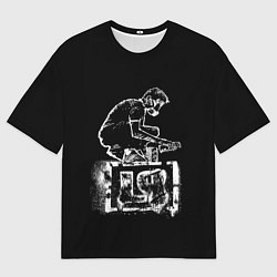 Футболка оверсайз мужская Linkin Park граффити, цвет: 3D-принт