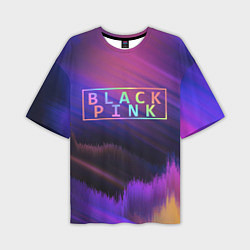 Мужская футболка оверсайз BLACKPINK COLORS