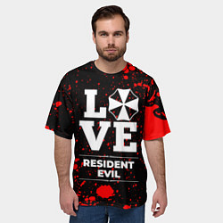 Футболка оверсайз мужская Resident Evil Love Классика, цвет: 3D-принт — фото 2