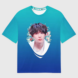 Мужская футболка оверсайз SUGA BTS