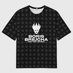 Мужская футболка оверсайз Boris Brejcha High-Tech Minimal