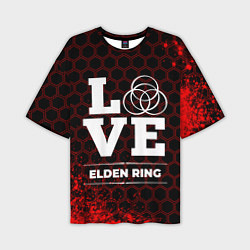 Мужская футболка оверсайз Elden Ring Love Классика