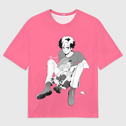 Мужская футболка оверсайз Сатио и Джо Megalo Box