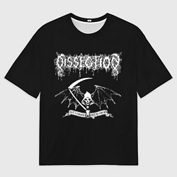 Мужская футболка оверсайз Dissection - Anti-Cosmic Metal of Death