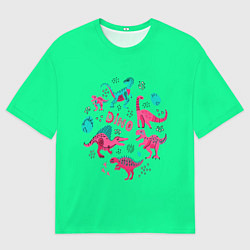 Мужская футболка оверсайз JURASSIC DINO