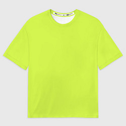 Футболка оверсайз мужская Зеленый неон из фильма Барби, цвет: 3D-принт