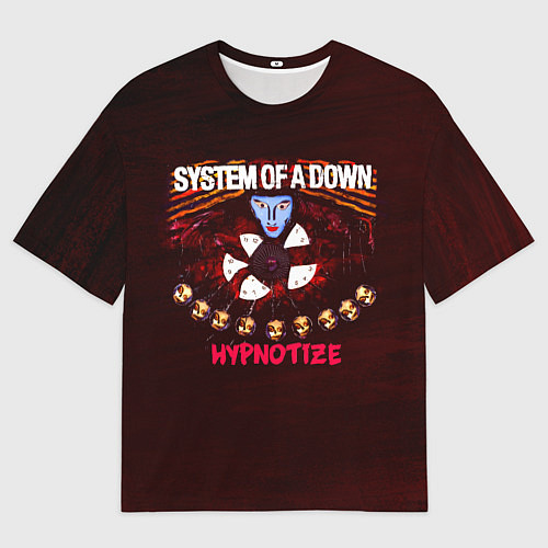 Мужская футболка оверсайз Hypnotize - System of a Down / 3D-принт – фото 1