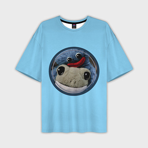 Мужская футболка оверсайз Хагги Вагги с лягушкой / 3D-принт – фото 1