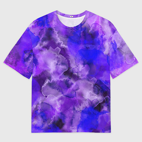 Мужская футболка оверсайз Космический хаос / 3D-принт – фото 1