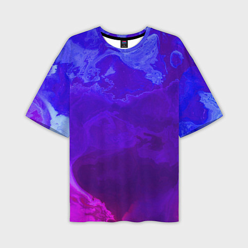 Мужская футболка оверсайз Циклон Красок / 3D-принт – фото 1