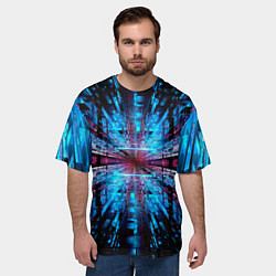 Футболка оверсайз мужская THE INFINITY TUNNEL, цвет: 3D-принт — фото 2