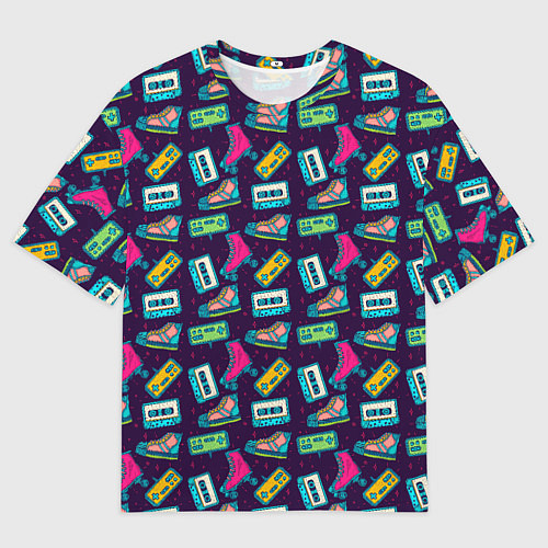 Мужская футболка оверсайз VINTAGE ITEMS / 3D-принт – фото 1