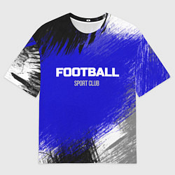 Мужская футболка оверсайз Sports club FOOTBALL