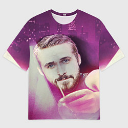 Мужская футболка оверсайз Райан Гослинг - Зубочистку?