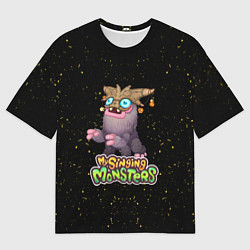 Мужская футболка оверсайз My singing Monsters - Чародейчик