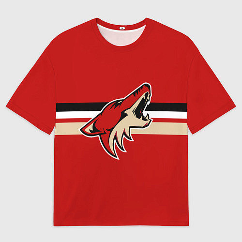 Мужская футболка оверсайз Аризона Койотис форма / 3D-принт – фото 1