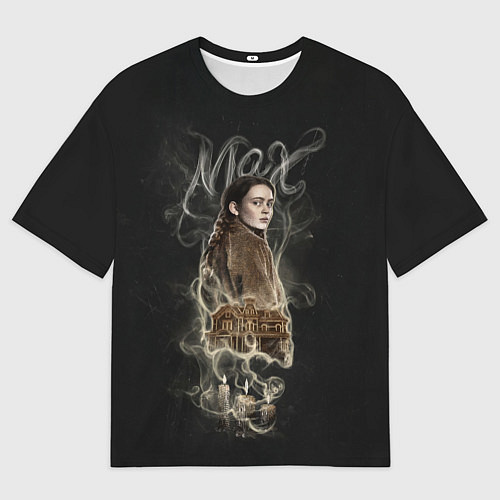 Мужская футболка оверсайз МАКС STRANGER THINGS / 3D-принт – фото 1