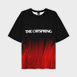 Мужская футболка оверсайз The Offspring Red Plasma