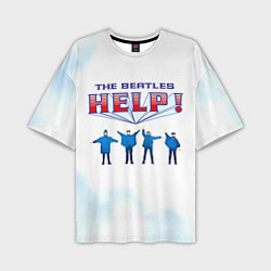 Мужская футболка оверсайз The Beatles Help!