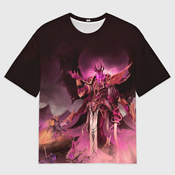 Мужская футболка оверсайз Демон-Примарх Фулгрим