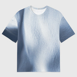 Футболка оверсайз мужская Абстрактный пепел - Серый, цвет: 3D-принт