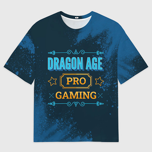 Мужская футболка оверсайз Игра Dragon Age: PRO Gaming / 3D-принт – фото 1