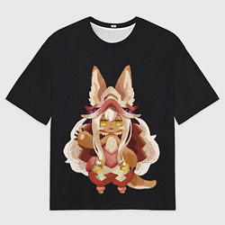 Мужская футболка оверсайз Наначи из аниме Made in Abyss