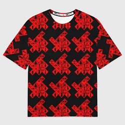 Мужская футболка оверсайз DM Texture