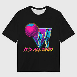 Мужская футболка оверсайз Its All Ohio