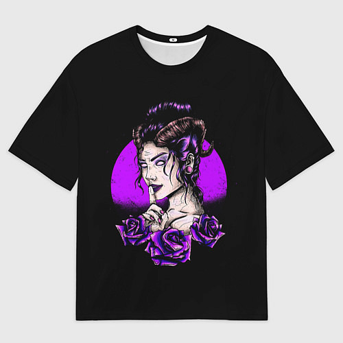 Мужская футболка оверсайз Готическая Ведьма / 3D-принт – фото 1