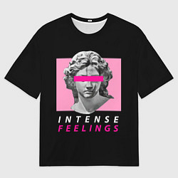 Мужская футболка оверсайз Intense Feelings