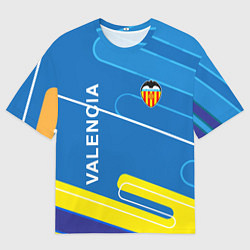 Футболка оверсайз мужская Valencia Абстракция, цвет: 3D-принт
