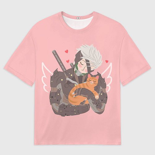 Мужская футболка оверсайз Райден и Бродяга / 3D-принт – фото 1