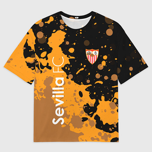 Мужская футболка оверсайз Sevilla Краска / 3D-принт – фото 1