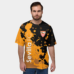 Футболка оверсайз мужская Sevilla Краска, цвет: 3D-принт — фото 2