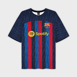 Мужская футболка оверсайз Барселона форма 20222023
