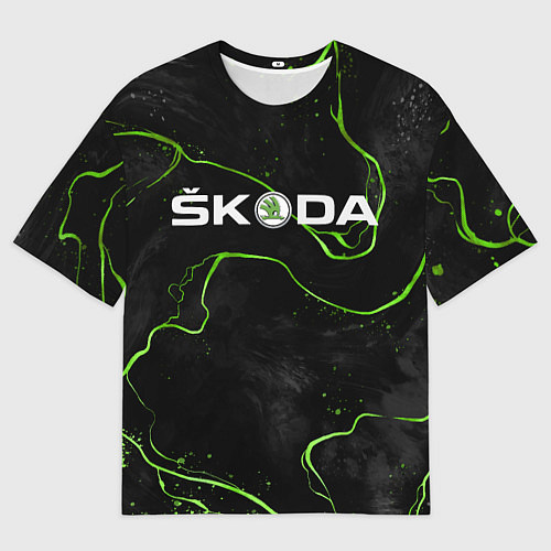 Мужская футболка оверсайз Шкодавод / 3D-принт – фото 1